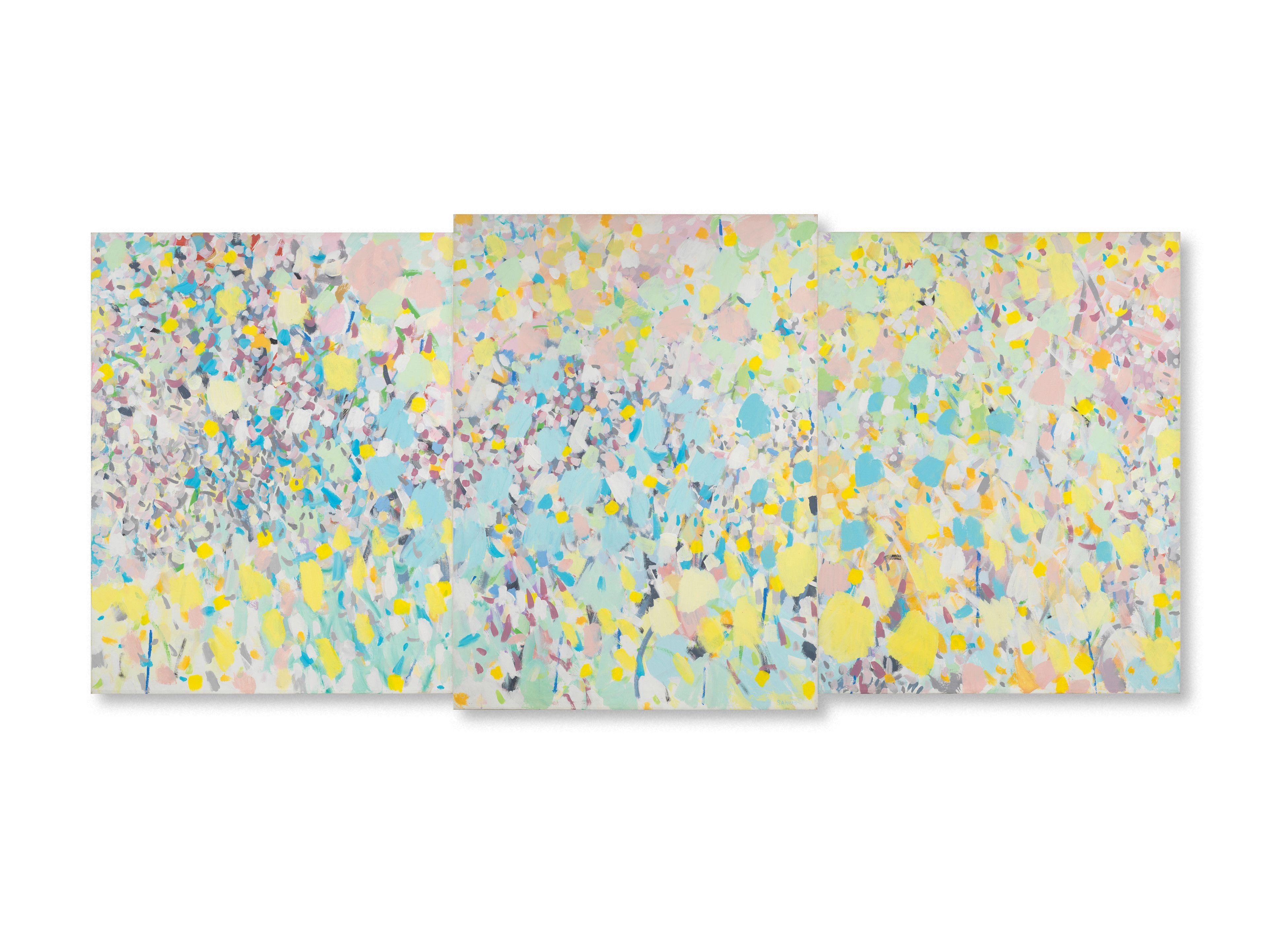 Samia Halaby - Morning Rain