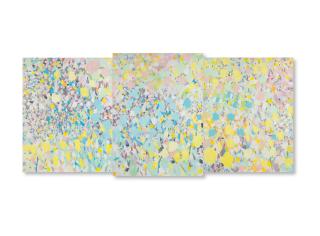 Samia Halaby - Morning Rain