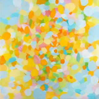 Samia Halaby - Orange Blossom