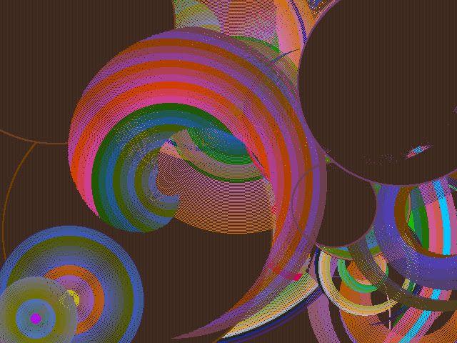 Samia Halaby - YAFA 3, 1994