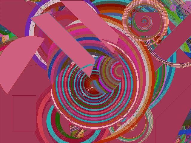 Samia Halaby - YAFA 4, 1994