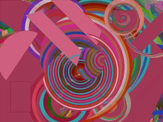 Samia Halaby - YAFA 4, 1994