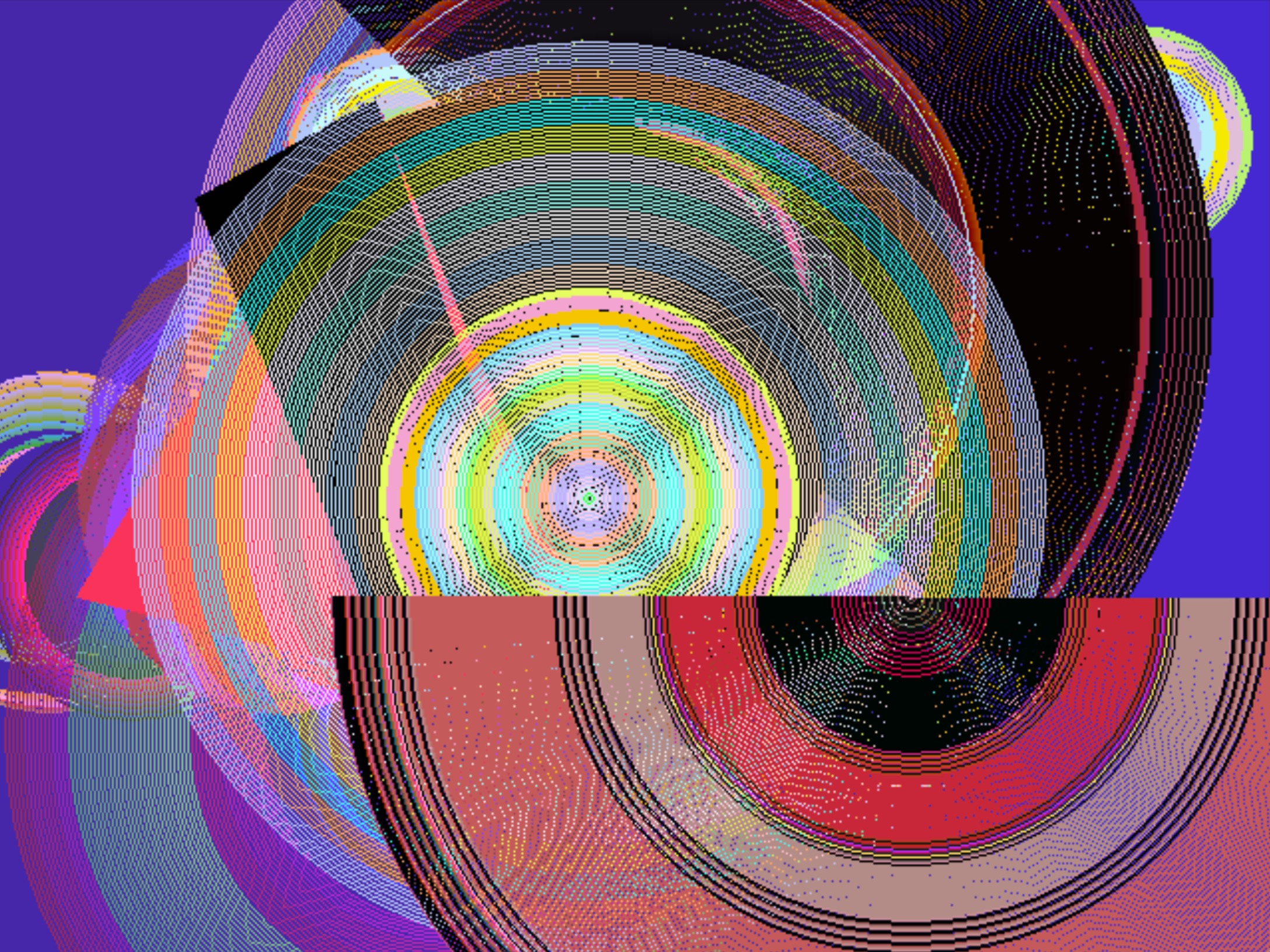 Samia Halaby - YAFA 70, 2022