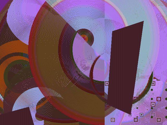 Samia Halaby - YAFA 8, 1994