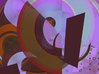 Samia Halaby - YAFA 8, 1994