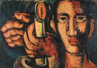 Samir Rafi - L\'Homme à La Chandelle (Man With Candlelight)