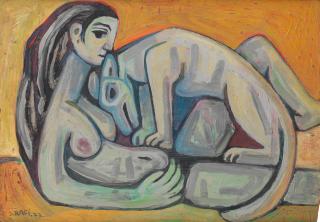 Samir Rafi - Woman and Wolf