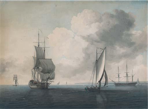 Samuel Atkins - A gentle breeze in the Channel