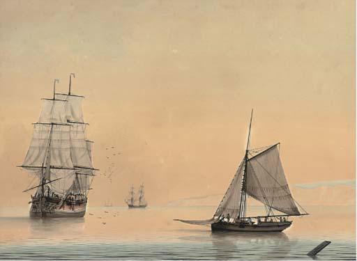 Samuel Atkins - Shipping In A Calm