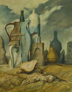 Samuel Bak - Landscape With Objects