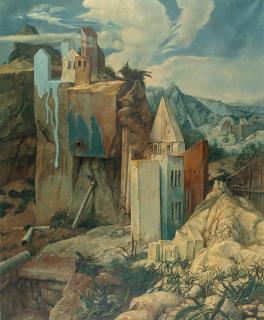 Samuel Bak - Landscaping (Fantastische Landschaft)