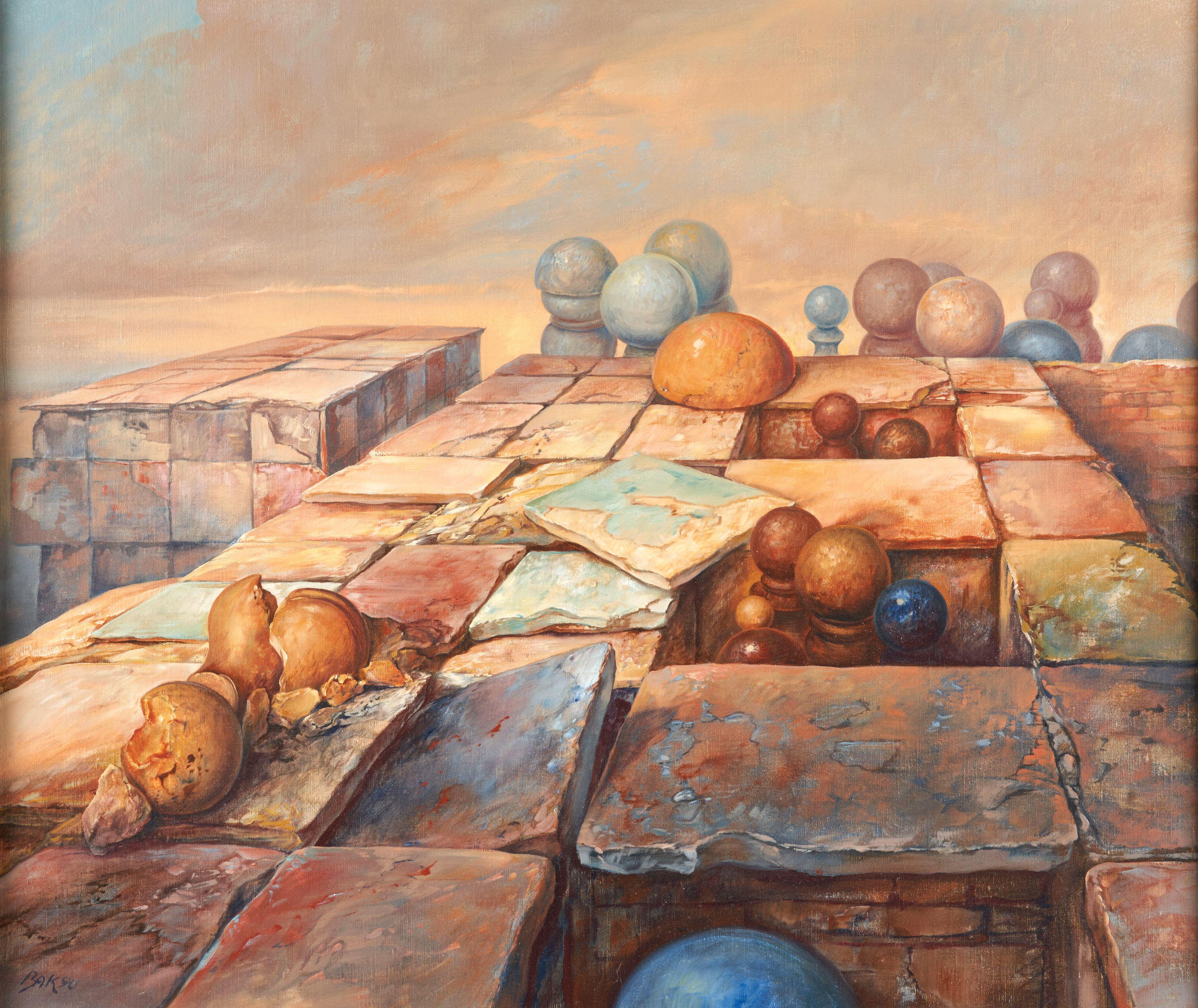 Samuel Bak - Moment of Rest