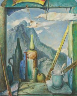 Samuel Bak - Passing Clouds