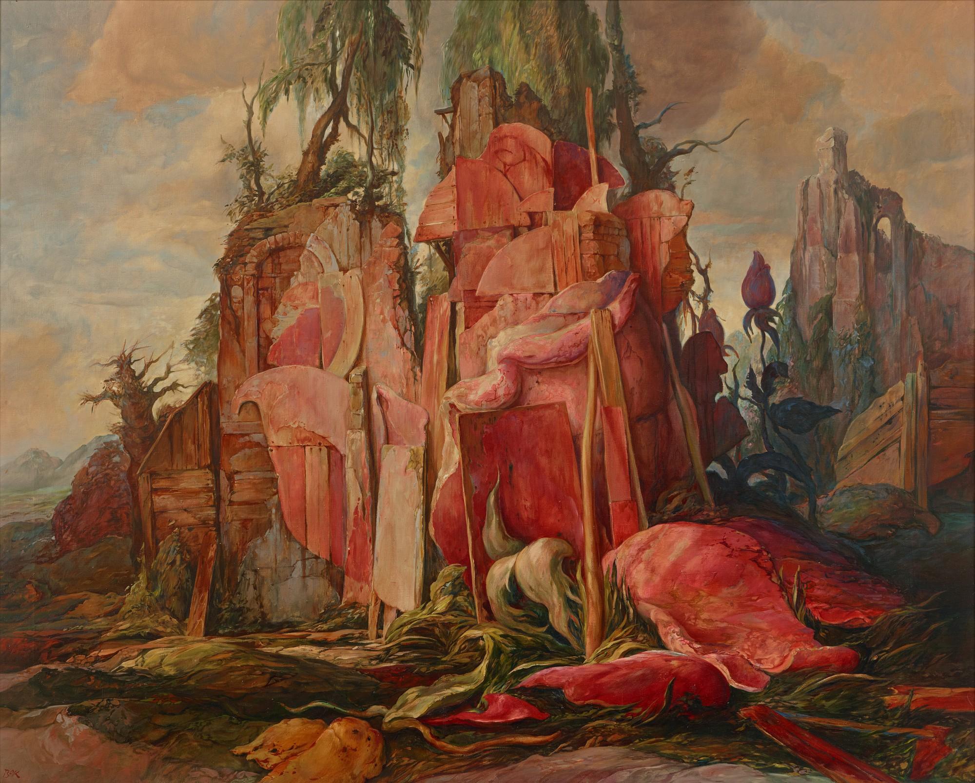 Samuel Bak - Search for a Rose