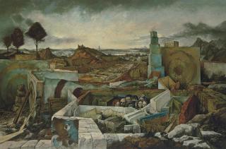 Samuel Bak - Surreal Landscape