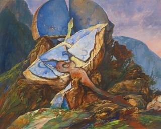 Samuel Bak - Untitled