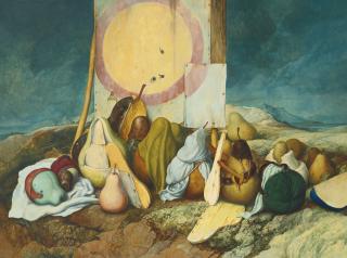 Samuel Bak - Untitled