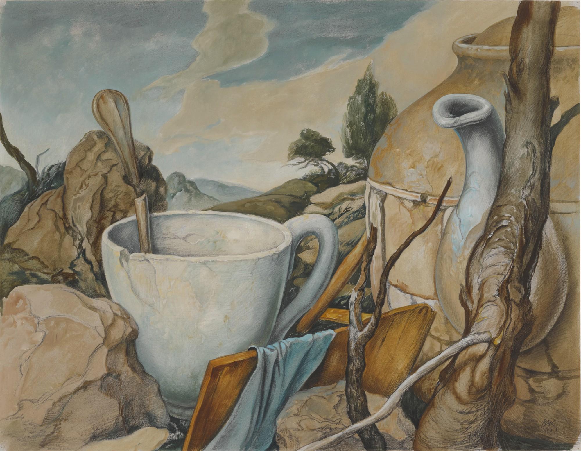 Samuel Bak - Untitled