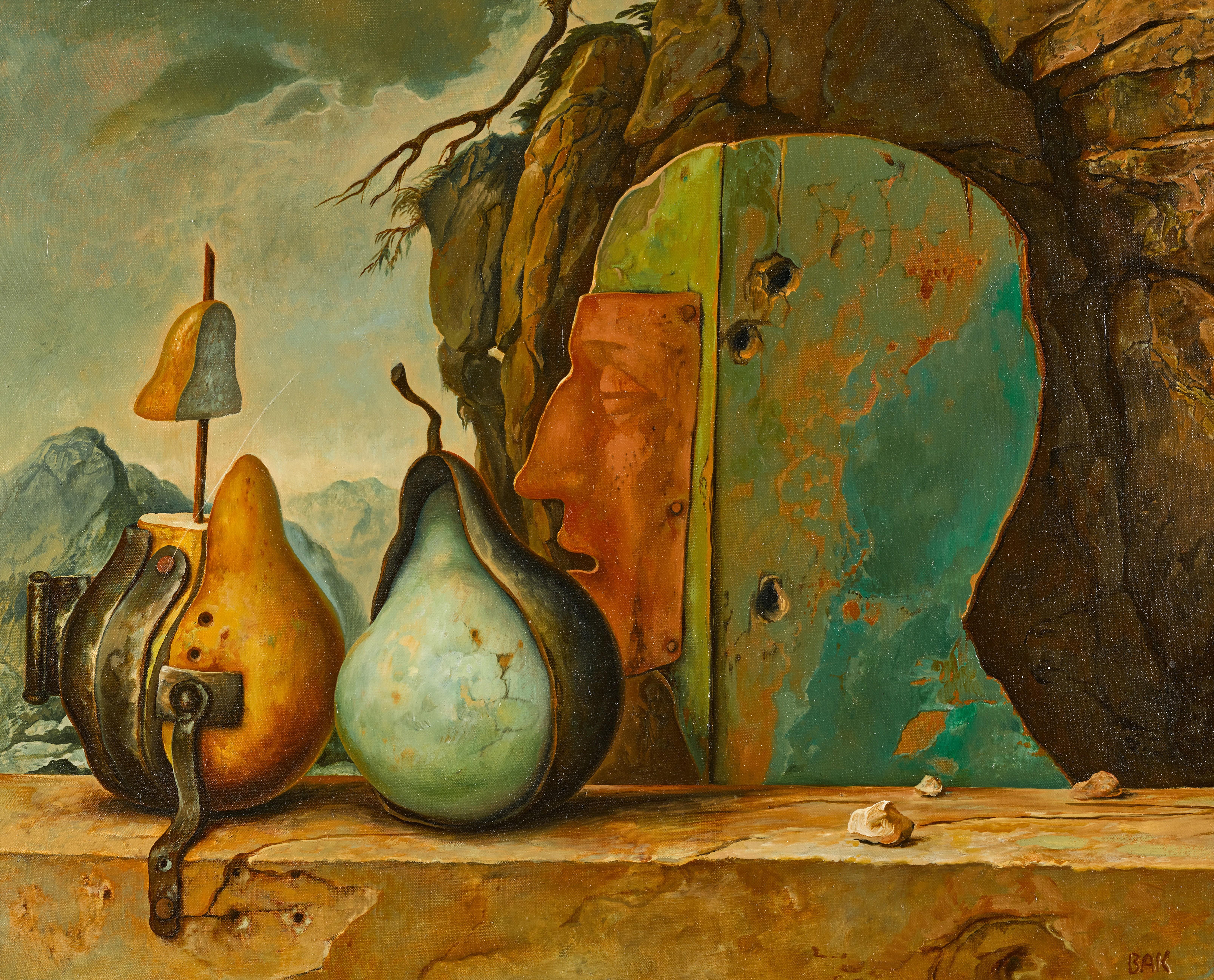 Samuel Bak - Untitled