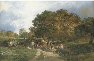 Samuel Bough, R.S.A. - Cadzow Forest