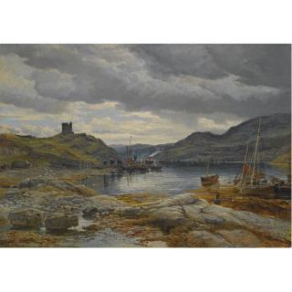 Samuel Bough, R.S.A. - Inchholm Harbour