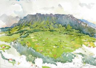 Samuel Buri - Alpine vista