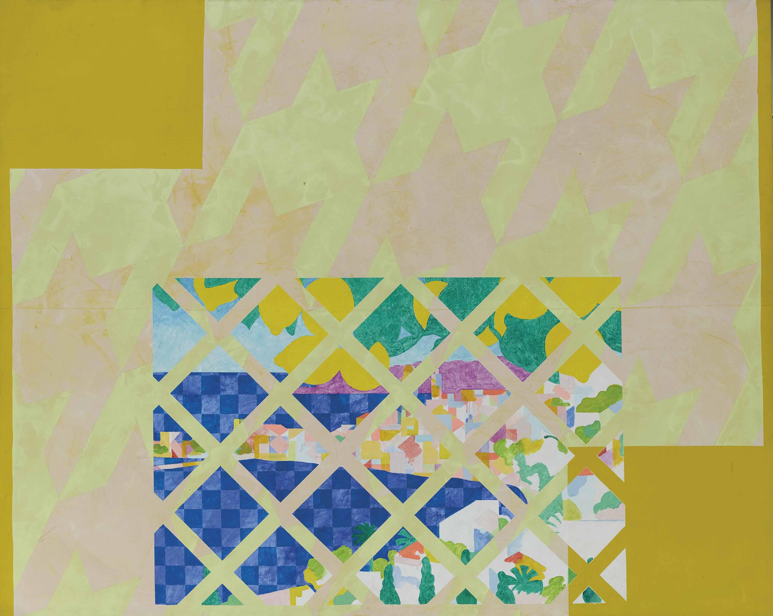 Samuel Buri - Menton, 1965