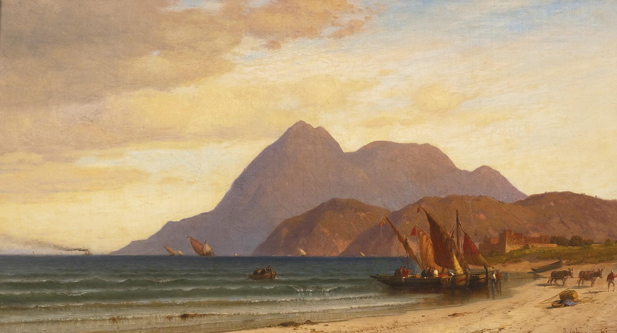 Samuel Colman - Apes\' Hill, Morocco