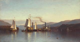 Samuel Colman - Becalmed In The Highlands