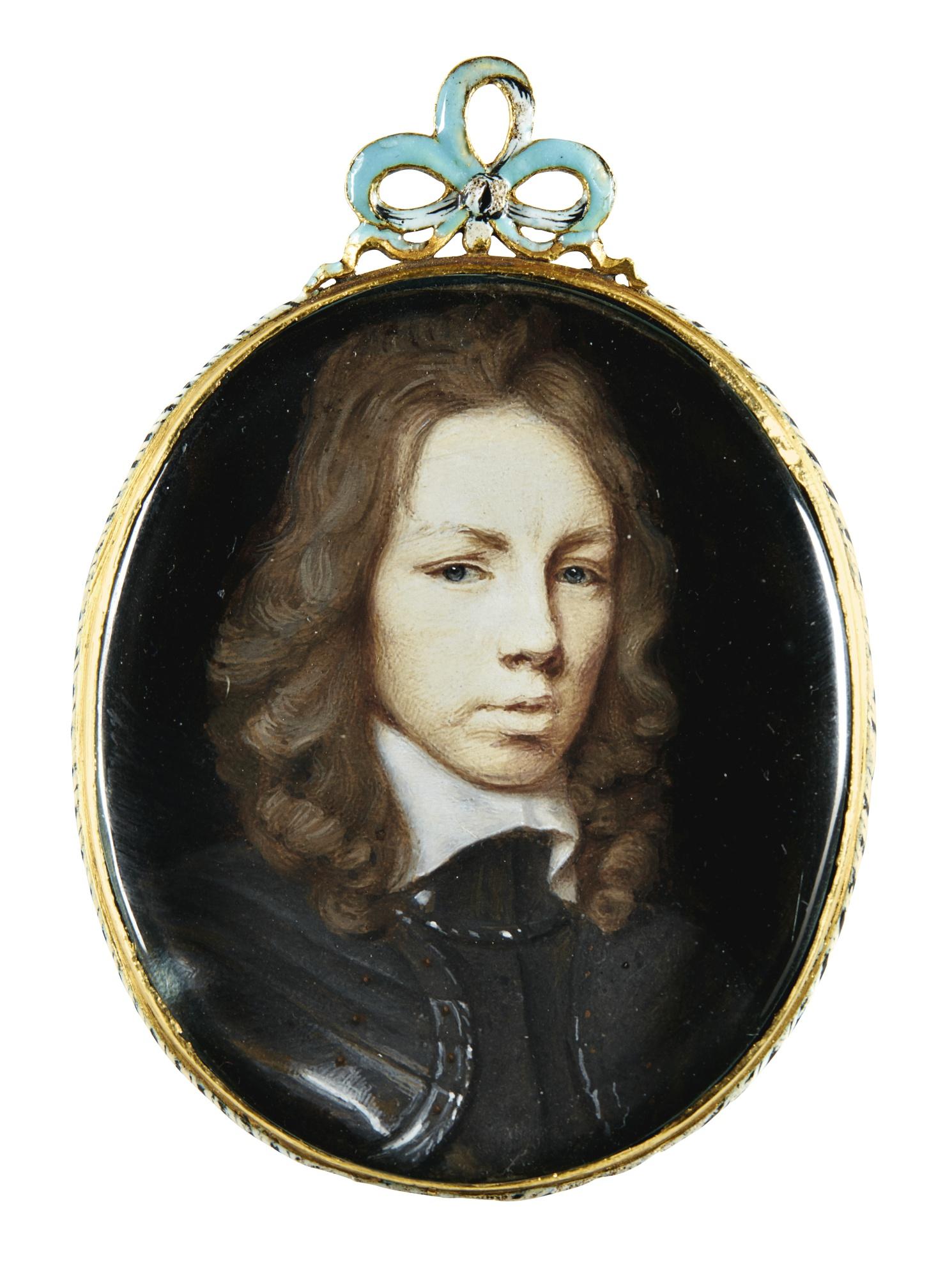 Samuel Cooper - Portrait Of A Gentleman Wearing Armour, Circa 1650