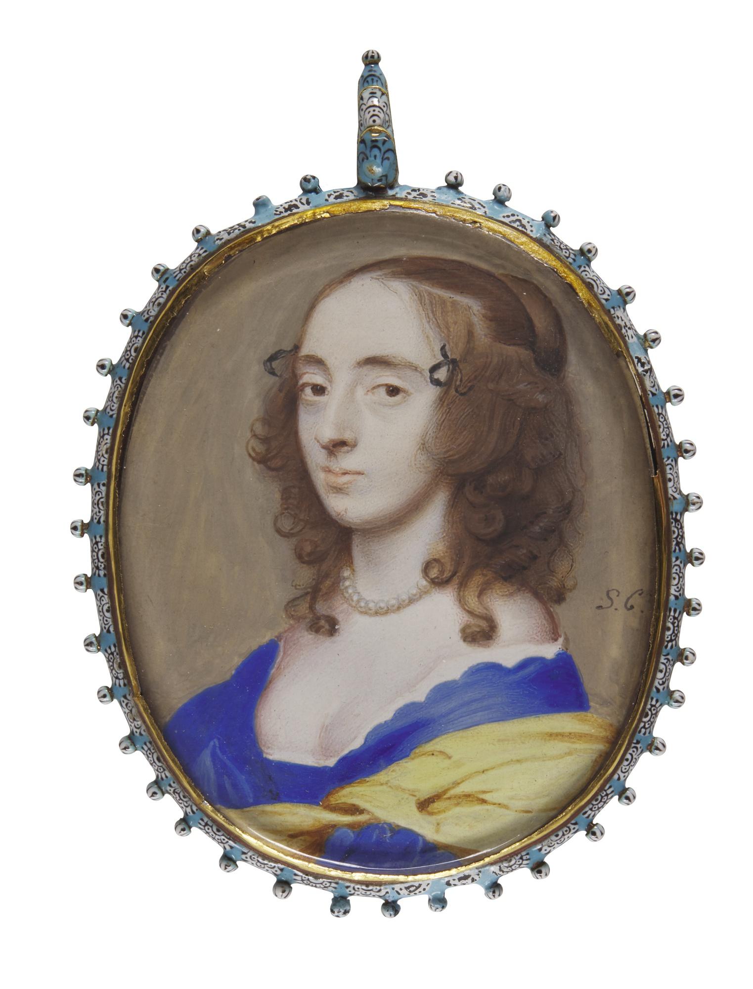 Samuel Cooper - Portrait Of A Lady, Circa 1650