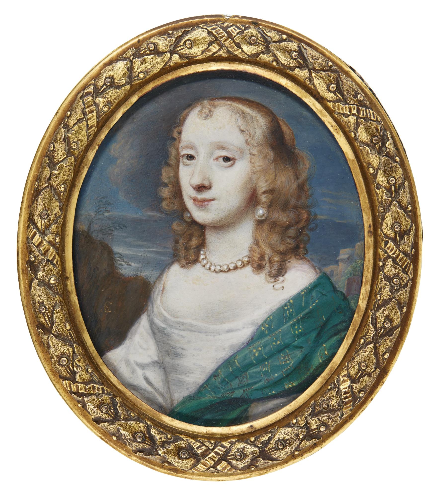 Samuel Cooper - Portrait Of A Lady, Circa 1655