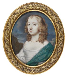 Samuel Cooper - Portrait Of A Lady, Circa 1655