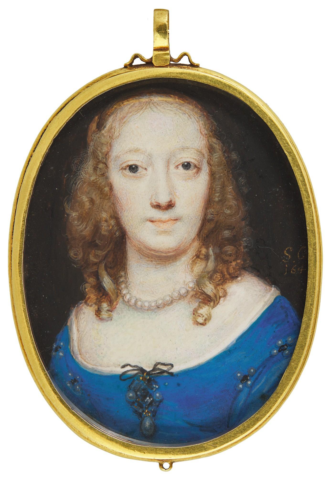 Samuel Cooper - Portrait Of A Lady, Traditionally Identified As Lady Lucas