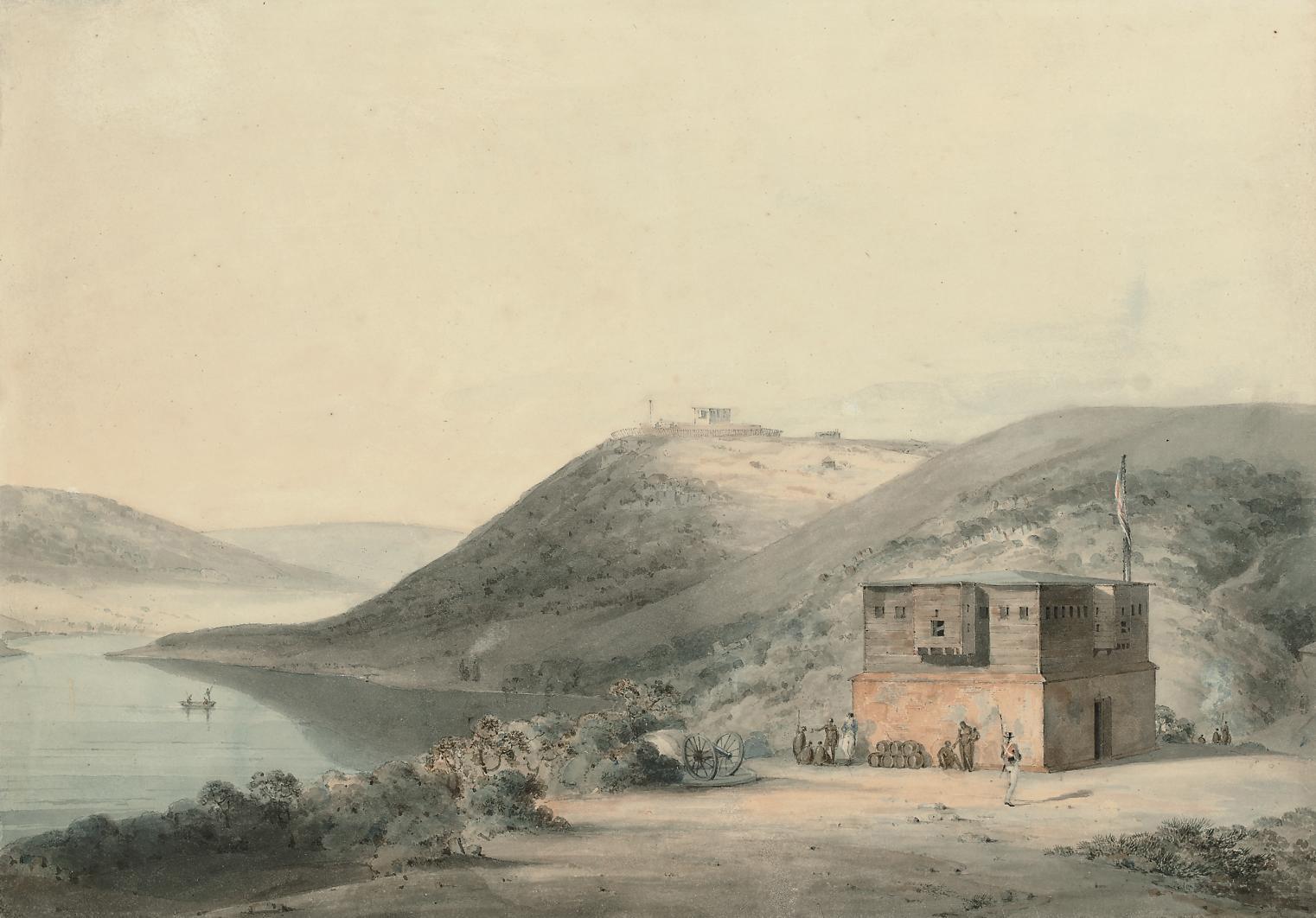 Samuel Daniell - The Military Station at Algoa Bay