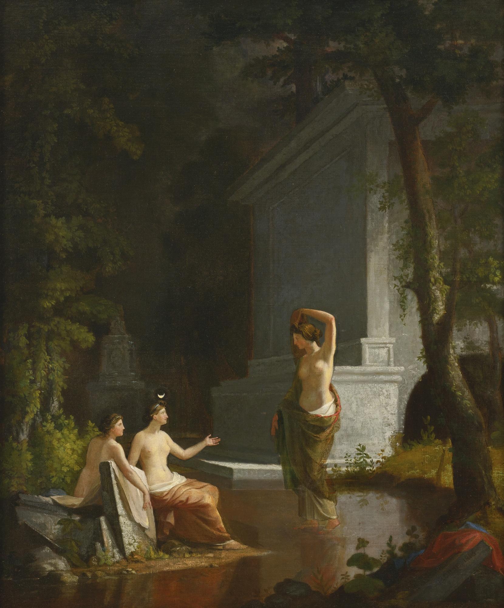 Samuel Finley Breese Morse - Diana At The Fountain