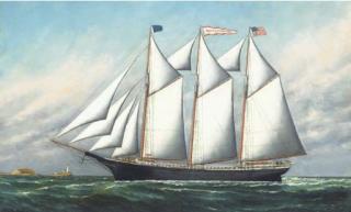 Samuel Finley Morse Badger - The Clipper Ship \