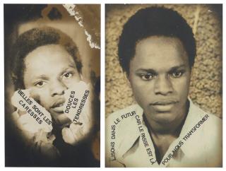 Samuel Fosso - Two Self Portraits, 1977-1978