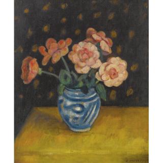 Samuel Halpert - Flowers In A Vase