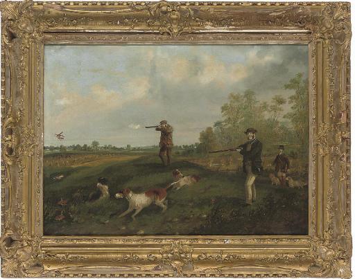 Samuel Henry Alken - A partridge shoot
