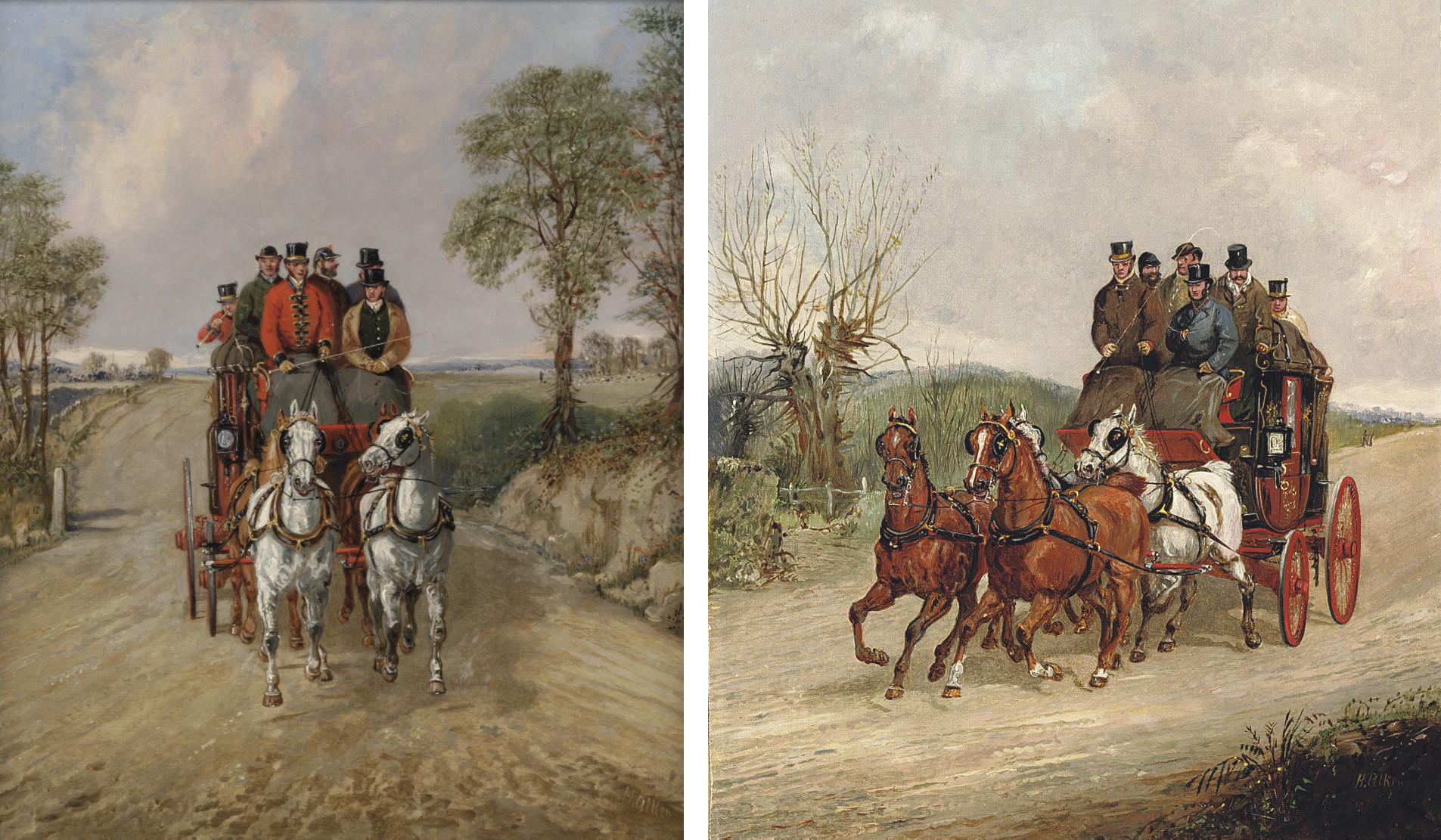 Samuel Henry Alken - Coaching scenes