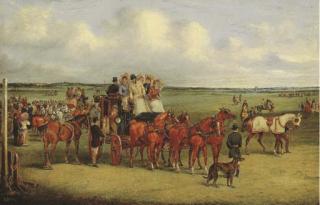 Samuel Henry Alken - Newmarket Heath