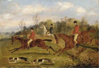 Samuel Henry Alken - Over The Wall