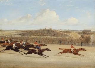 Samuel Henry Alken - Start for the Derby; and Winning the Derby, 1851