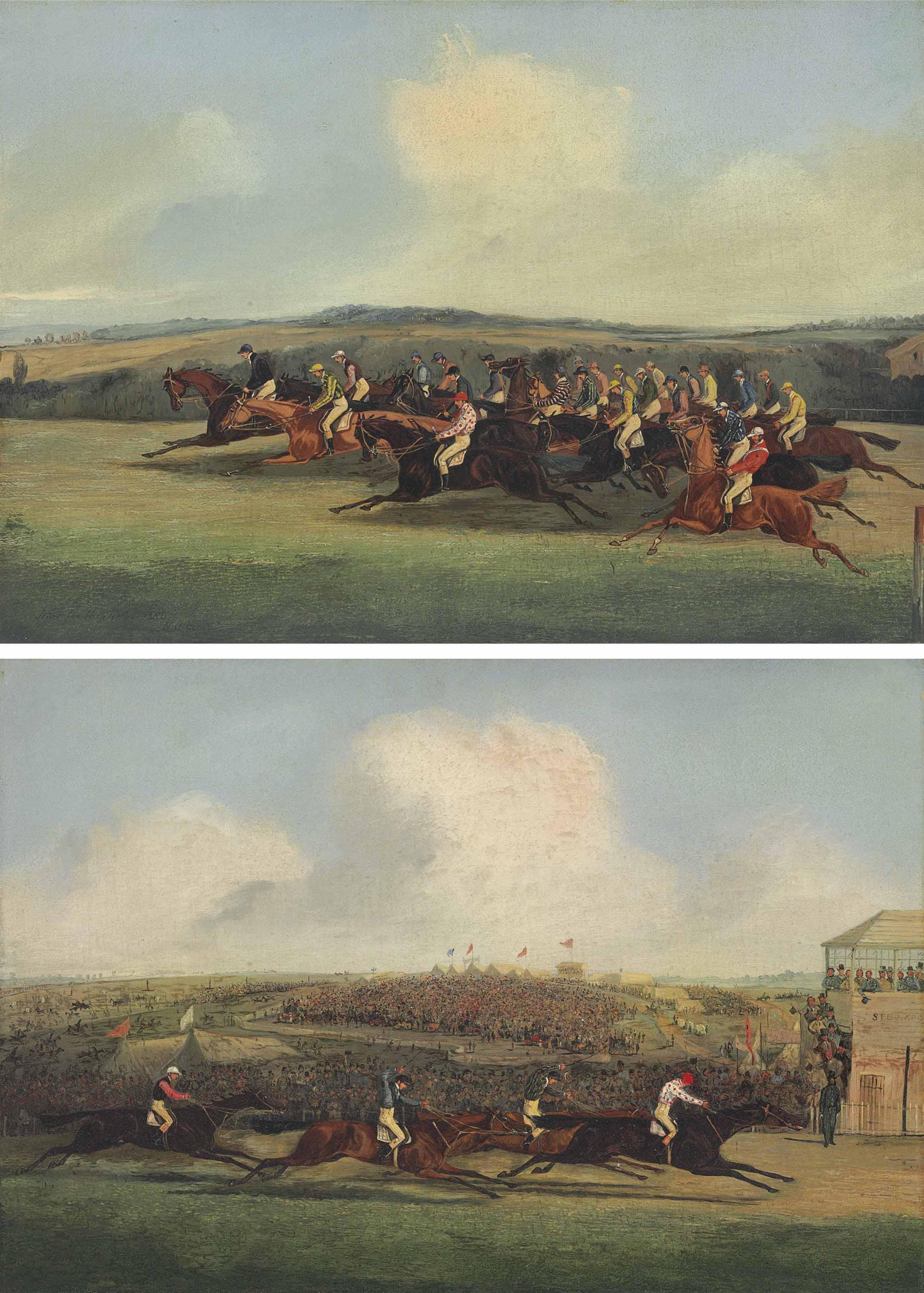 Samuel Henry Alken - Start for the Derby; and Winning the Derby