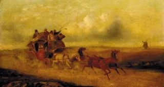 Samuel Henry Alken - The Exeter coach