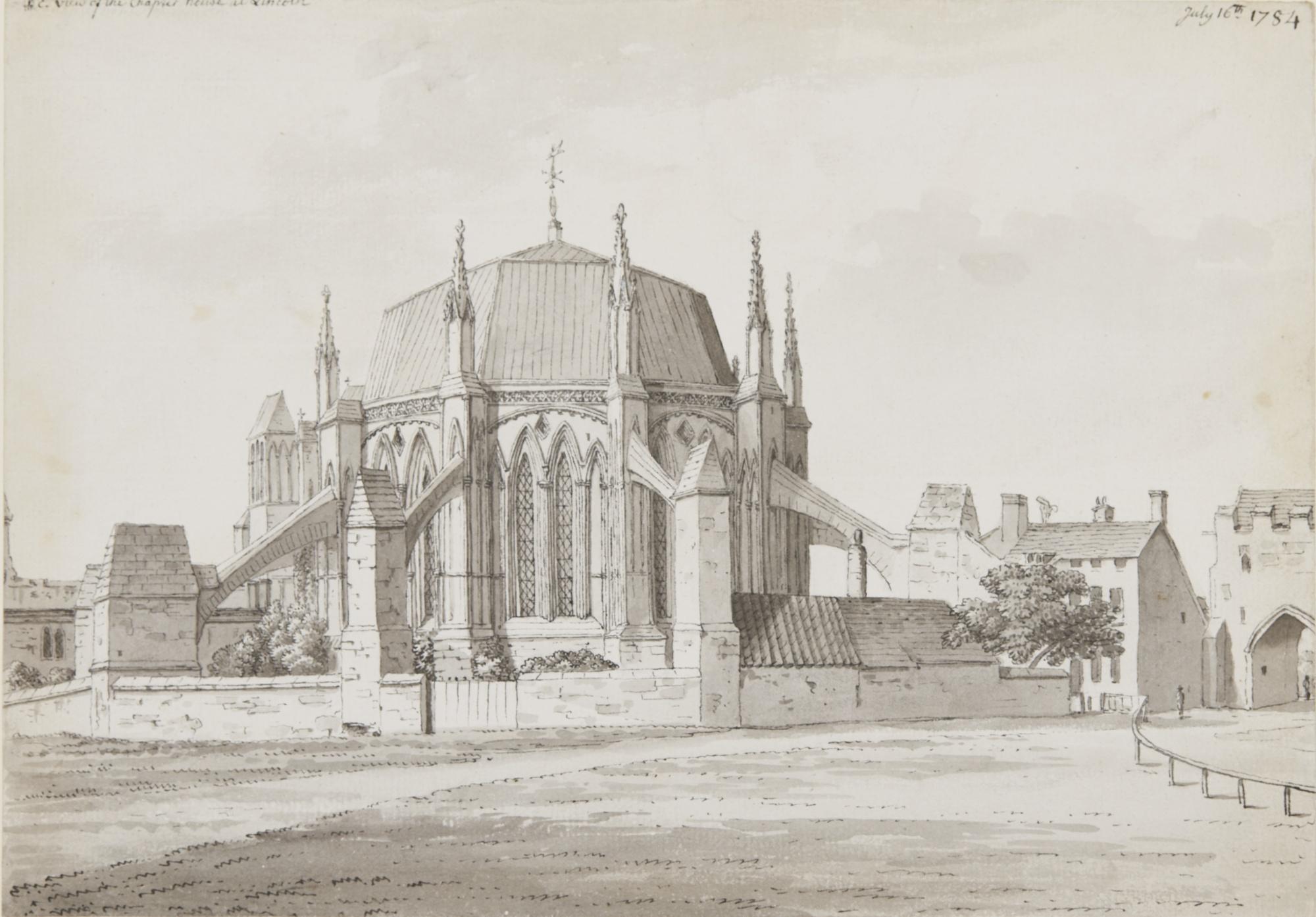 Samuel Hieronymus Grimm - A Collection Of Twenty-Five Views Of Lincoln And Its Environs