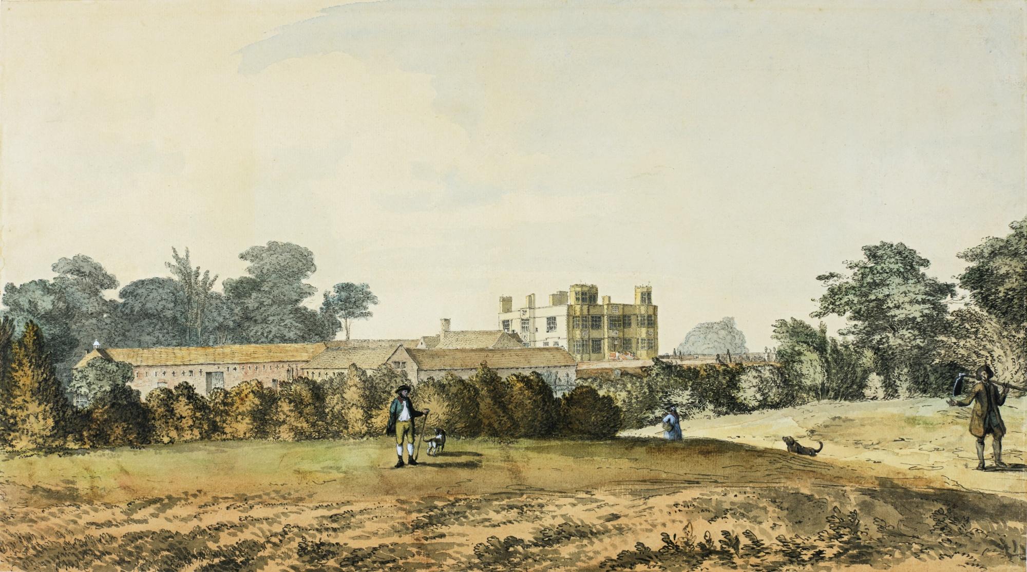 Samuel Hieronymus Grimm - Barlborough House, Derbyshire