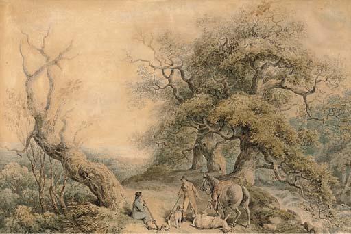 Samuel Howitt - A Day\'S Bag From The Hill