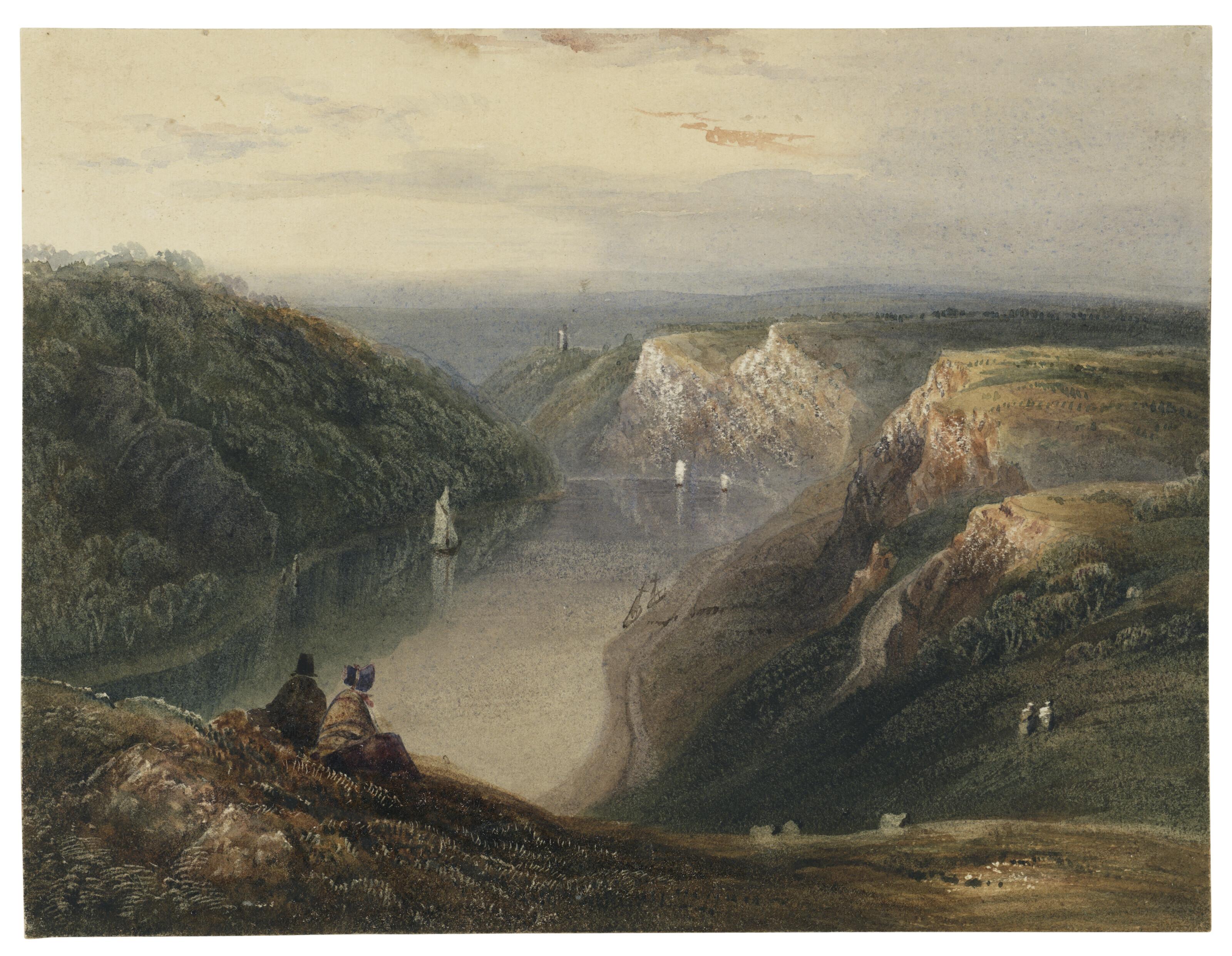 Samuel Jackson, A.O.W.S. - The Avon Gorge from Clifton, Bristol
